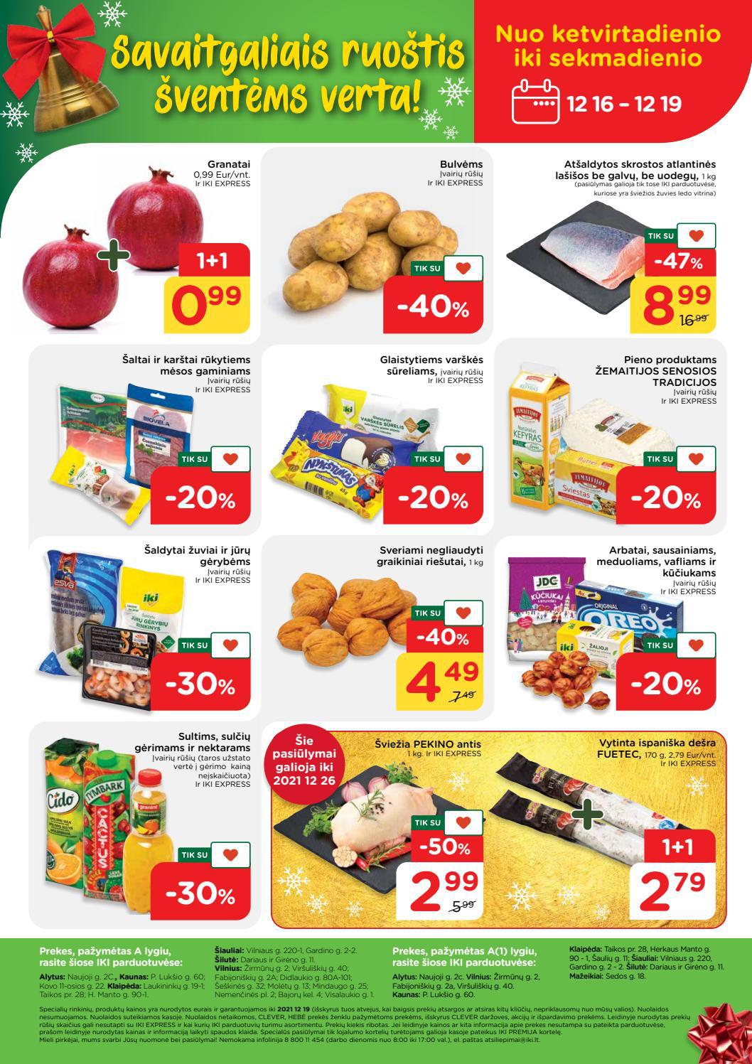 Iki savaitės leidinys akcijos nuo 
  2021-12-13 iki 
  2021-12-19 | Leidinukas.lt puslapis 28