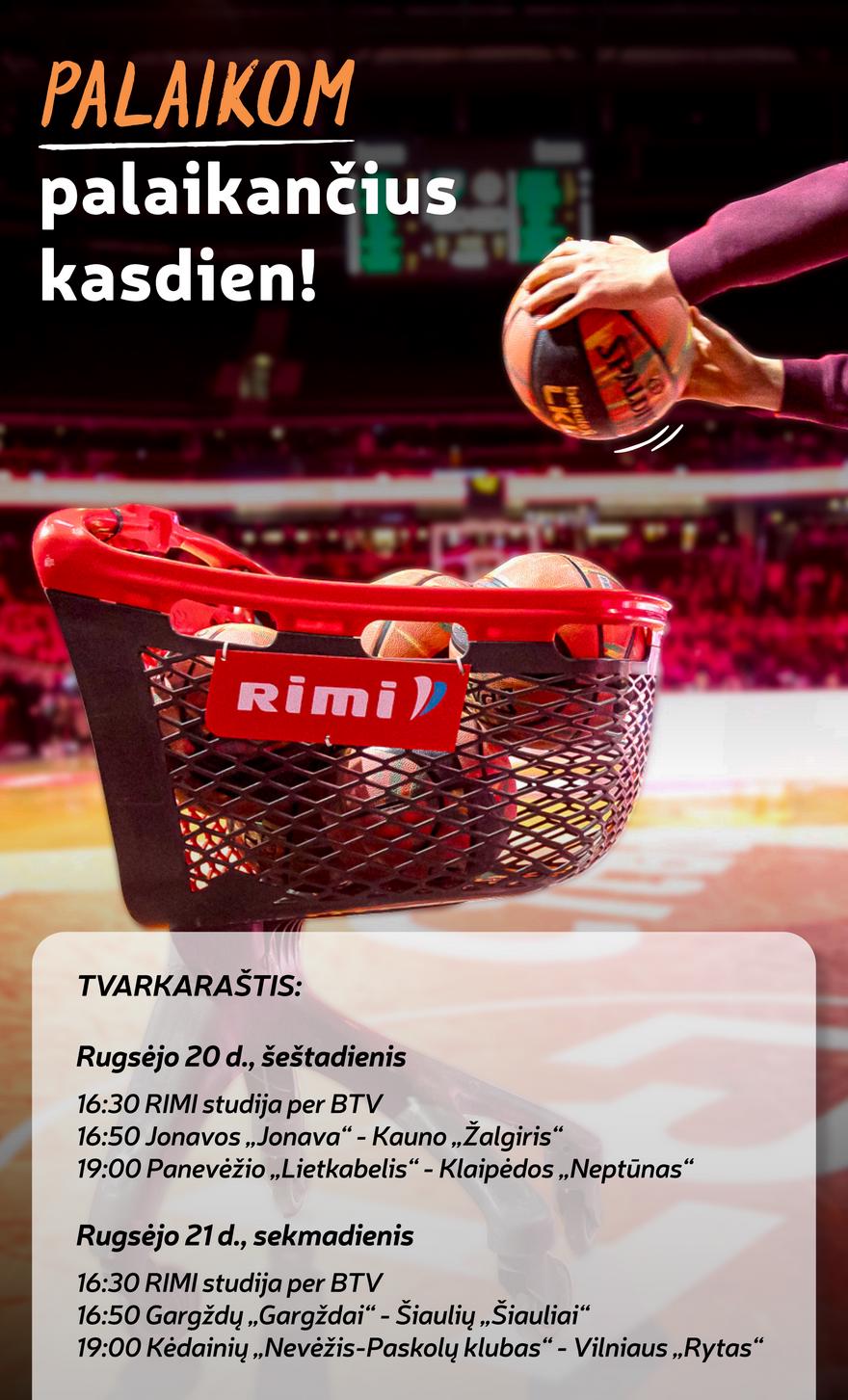 Rimi savaitinis leidinys 38 akcijos nuo
2025-09-16 iki
2025-09-22 | Leidinukas.lt puslapis 36