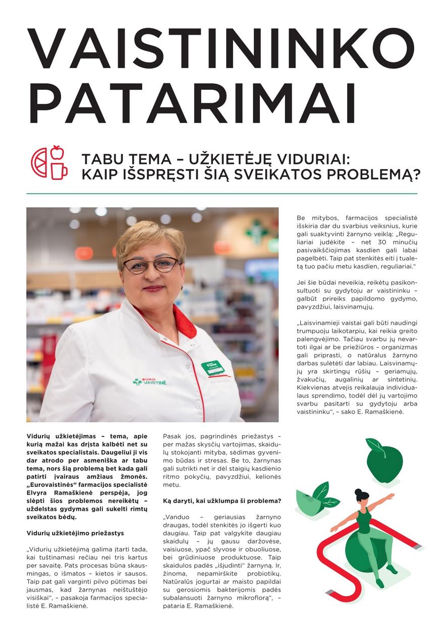 Euro vaistinė katalogas akcijos nuo
2025-07-01 iki
2025-07-31 | Leidinukas.lt puslapis 17