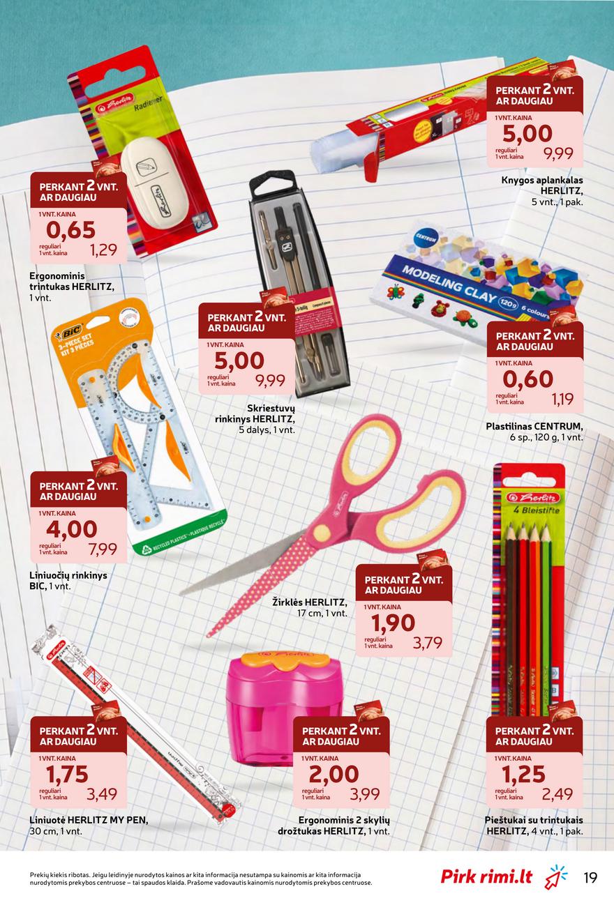 Rimi mokyklinis nuolaidų leidinys akcijos nuo 
  2026-07-28 iki 
  2026-09-07 | Leidinukas.lt puslapis 19