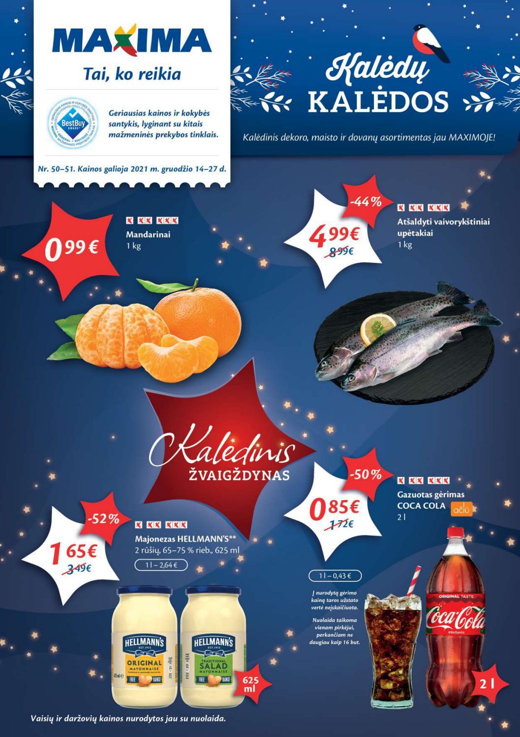 Maxima kaininis leidinys akcijos nuo 
  2021-12-14 iki 
  2021-12-27 | Leidinukas.lt puslapis 1