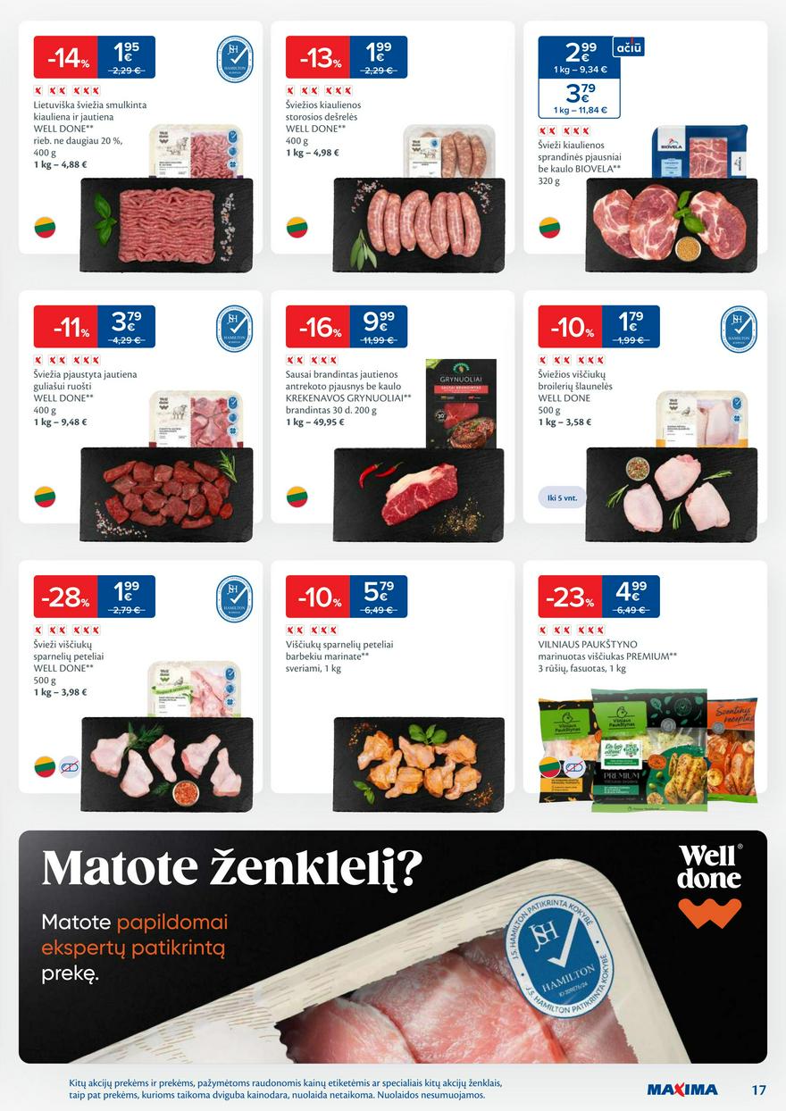 Maxima savaitinis leidinys 10 akcijos nuo 
  2025-03-04 iki 
  2025-03-10 | Leidinukas.lt puslapis 17