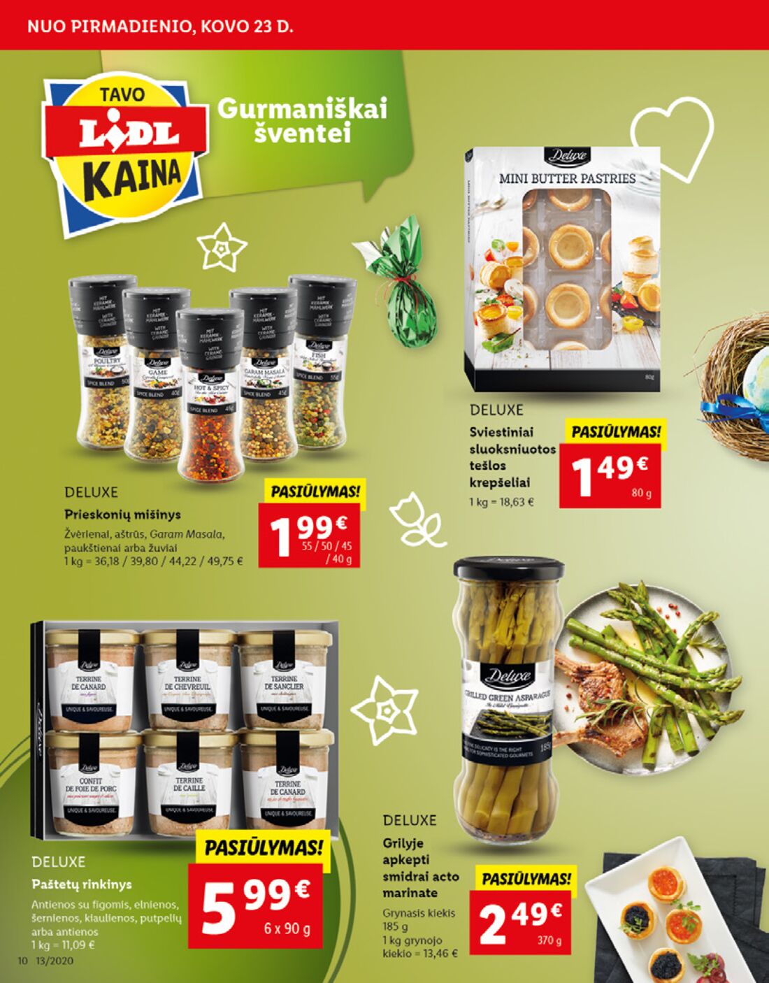 Lidl savaitinis leidinys akcijos nuo 
  2020-03-23 iki 
  2020-03-29 | Leidinukas.lt puslapis 10
