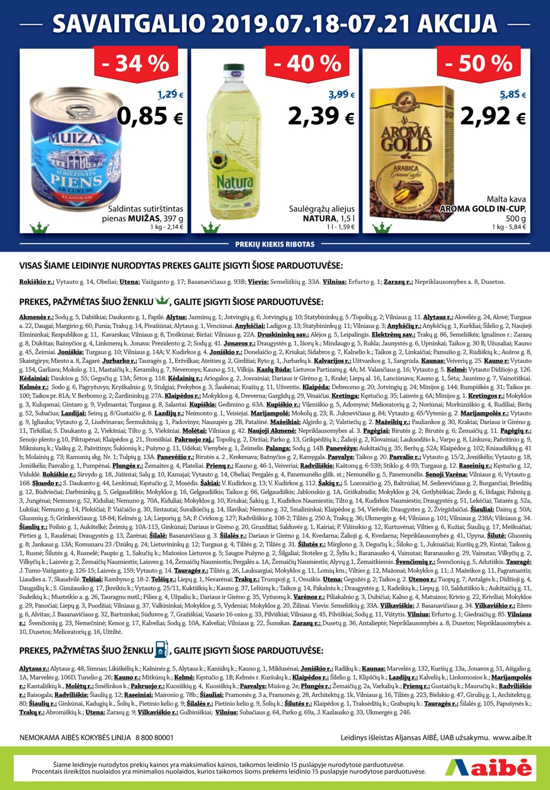 Aibė leidinys akcijos nuo 
  2019-07-11 iki 
  2019-07-23 | Leidinukas.lt puslapis 15