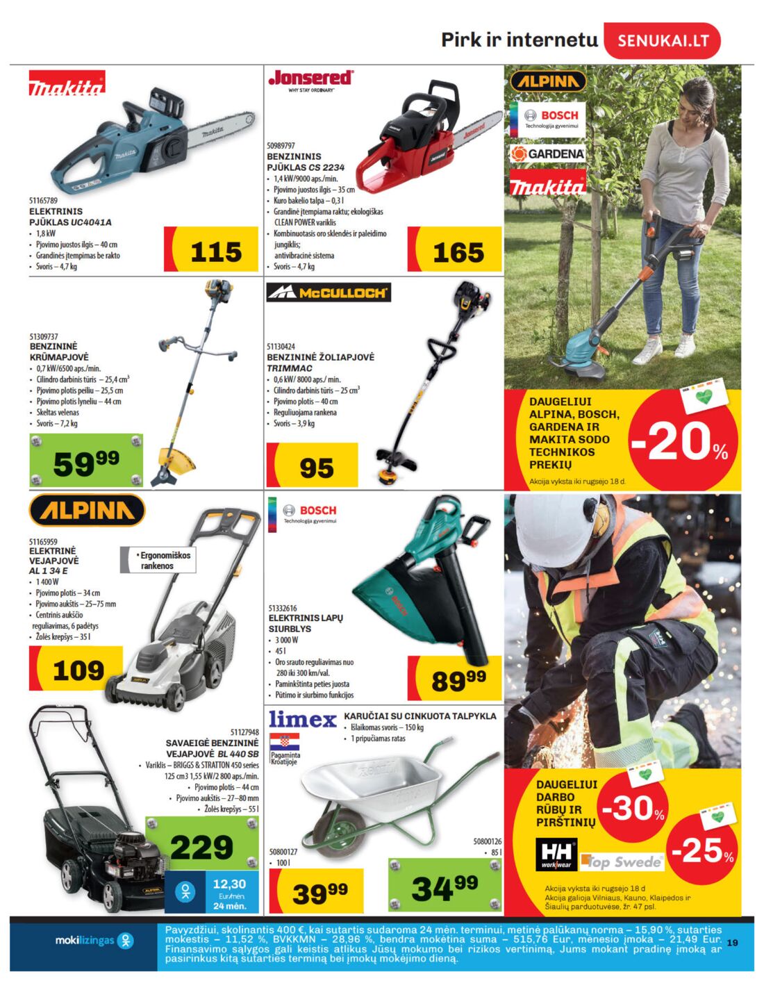 Senukai reklaminis leidinys akcijos nuo 
  2019-08-29 iki 
  2019-09-16 | Leidinukas.lt puslapis 19