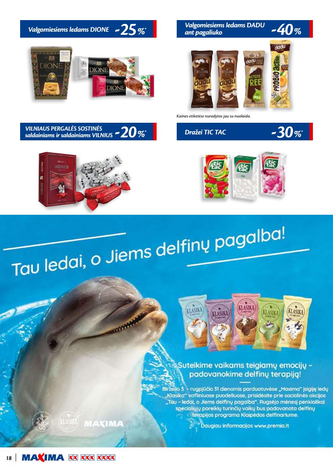 Maxima kaininis leidinys akcijos nuo 
  2019-08-15 iki 
  2019-08-28 | Leidinukas.lt puslapis 18