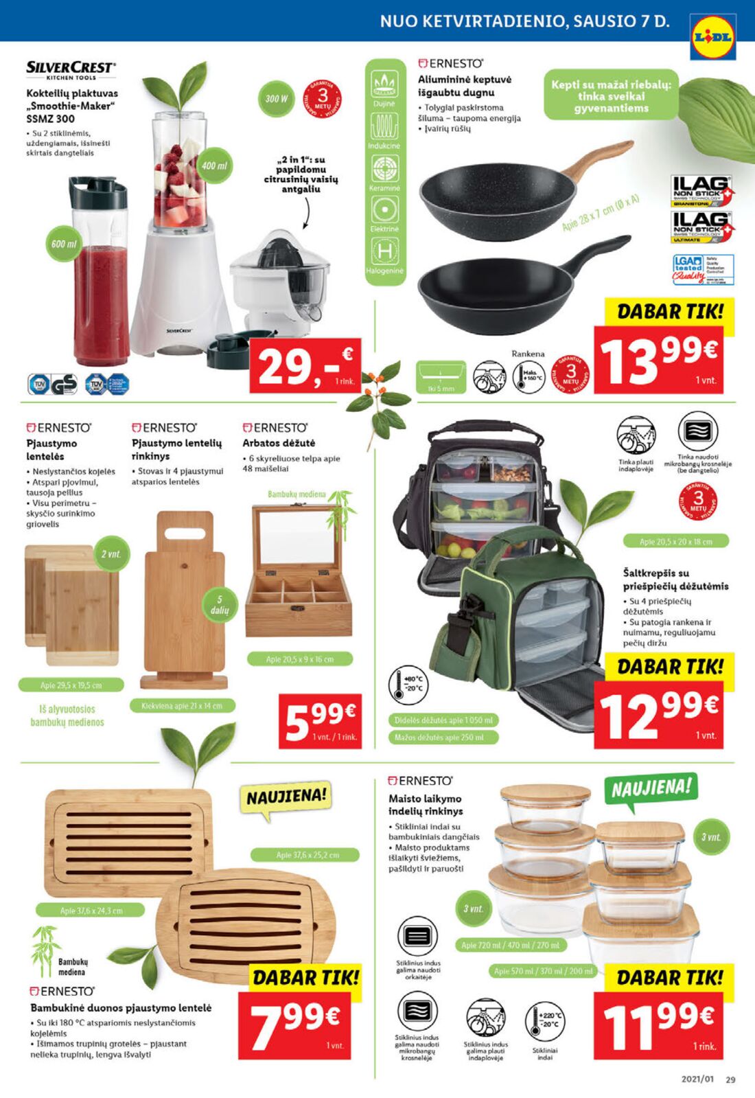 Lidl savaitinis leidinys akcijos nuo 
  2021-01-04 iki 
  2021-01-10 | Leidinukas.lt puslapis 29