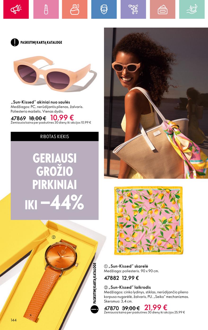 Oriflame katalogas akcijos nuo 
  2025-08-03 iki 
  2025-08-23 | Leidinukas.lt puslapis 144