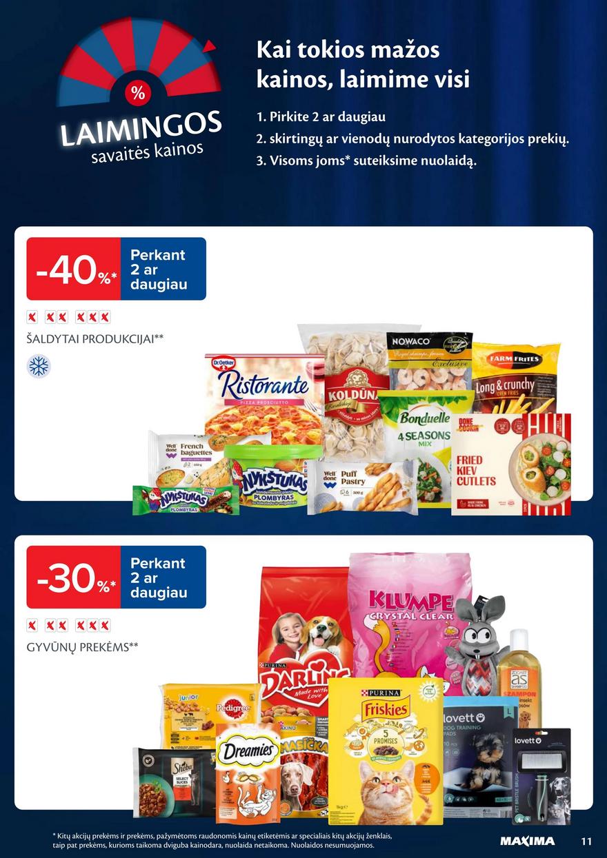 Maxima leidinukas akcijos nuo 
  2025-09-23 iki 
  2025-09-29 | Leidinukas.lt puslapis 11
