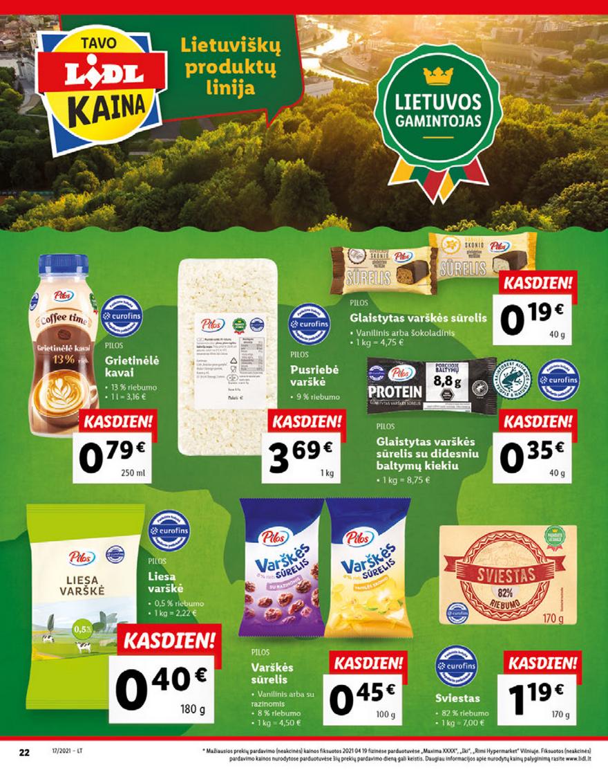 Lidl maisto prekių pasiūlymai akcijos nuo 
  2021-04-26 iki 
  2021-05-02 | Leidinukas.lt puslapis 22