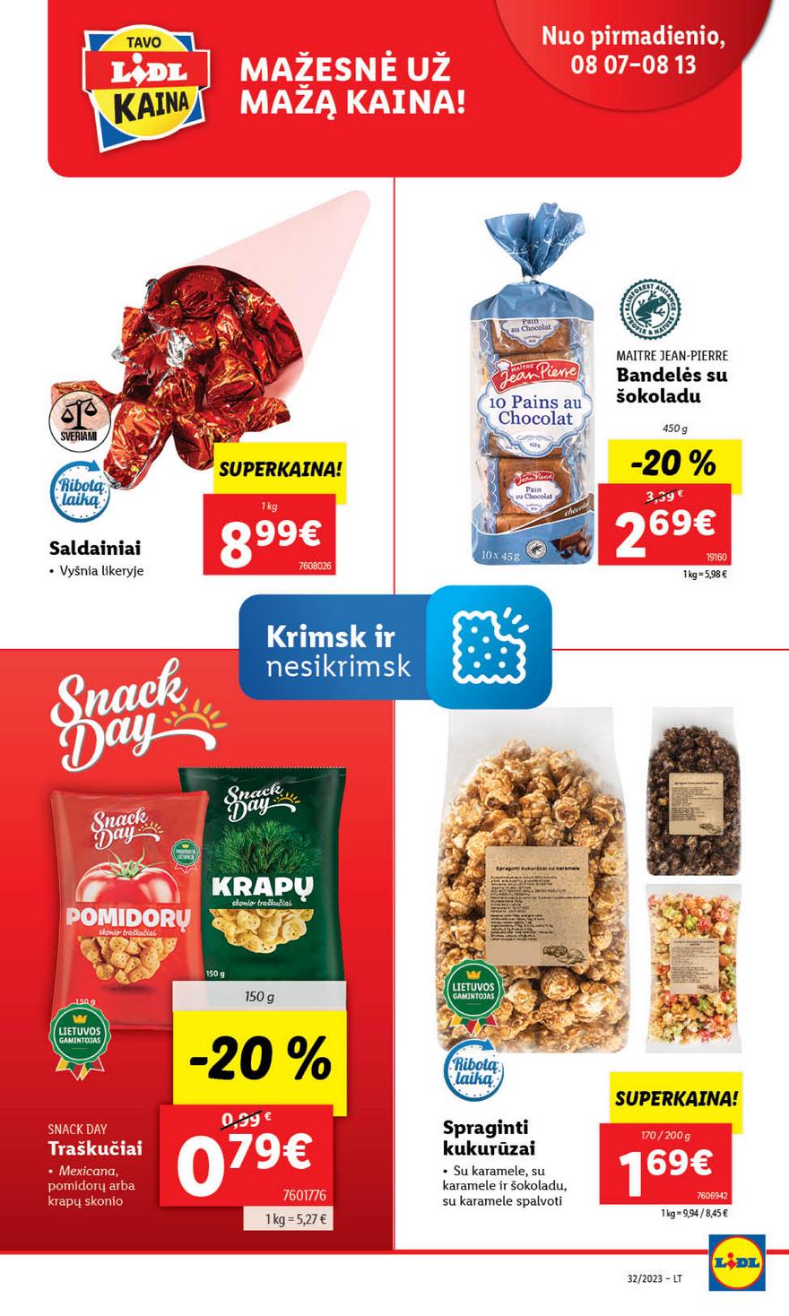Lidl pasiūlymai akcijos nuo 
  2023-08-07 iki 
  2023-08-13 | Leidinukas.lt puslapis 51