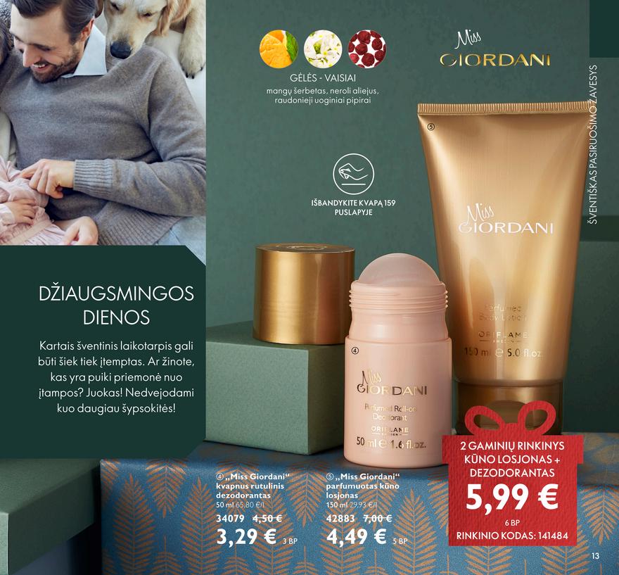 Oriflame katalogas akcijos nuo 
  2021-12-01 iki 
  2021-12-31 | Leidinukas.lt puslapis 13