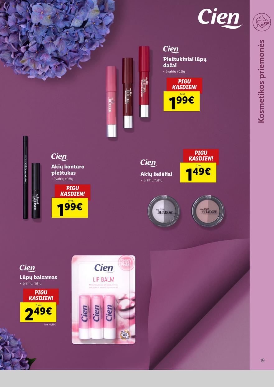 Lidl pasiūlymai akcijos nuo 
  2022-10-13 iki 
  2022-10-19 | Leidinukas.lt puslapis 19