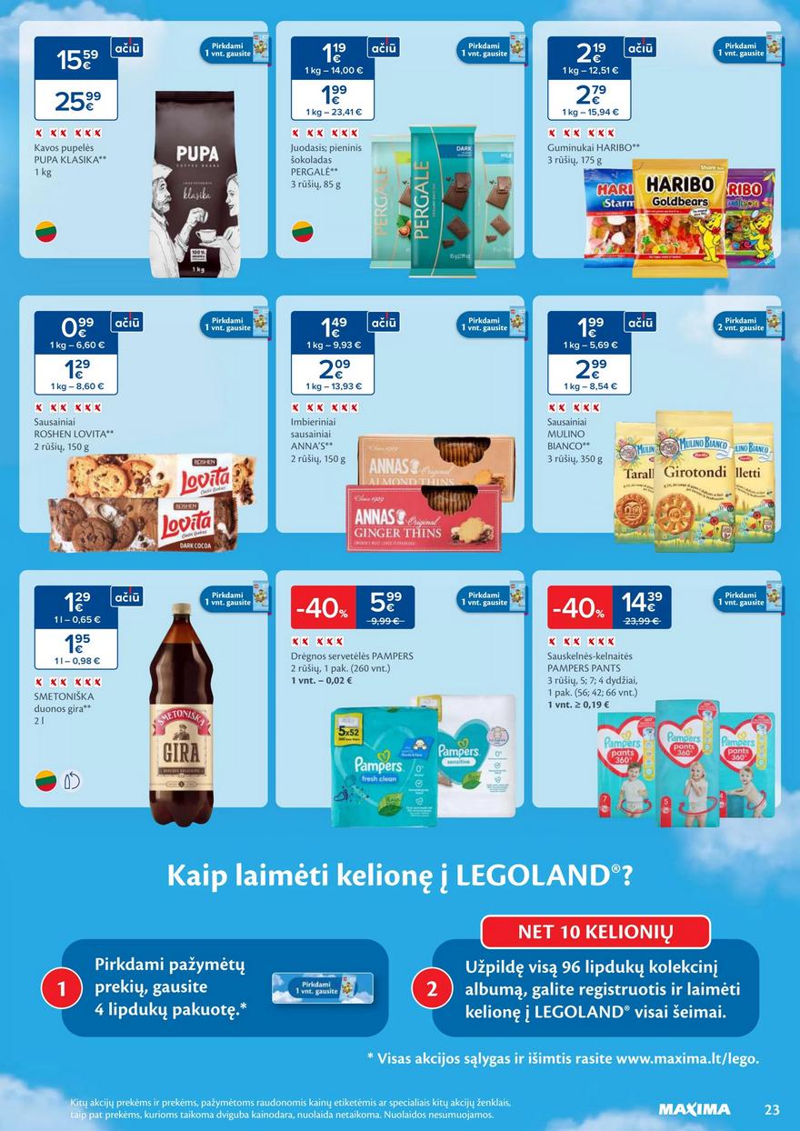 Maxima savaitinis leidinys 38 akcijos nuo
2024-09-17 iki
2024-09-23 | Leidinukas.lt puslapis 23