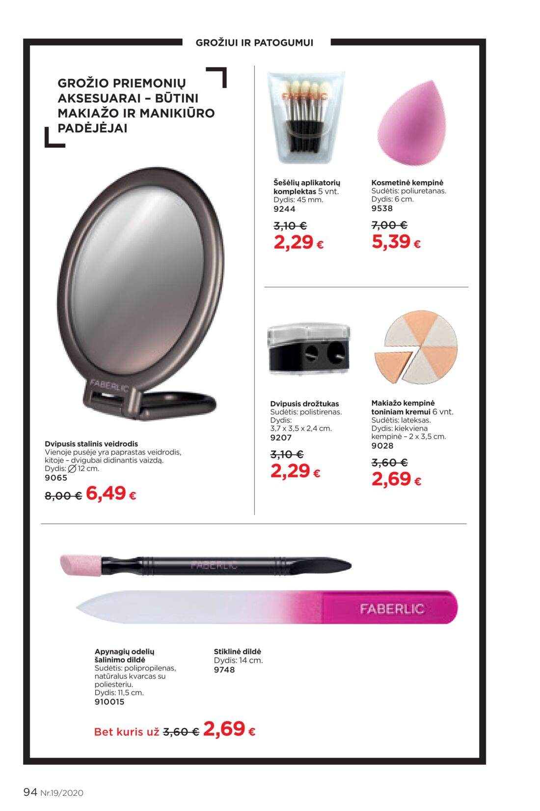 Faberlic leidinys akcijos nuo 
  2020-12-21 iki 
  2021-01-10 | Leidinukas.lt puslapis 94