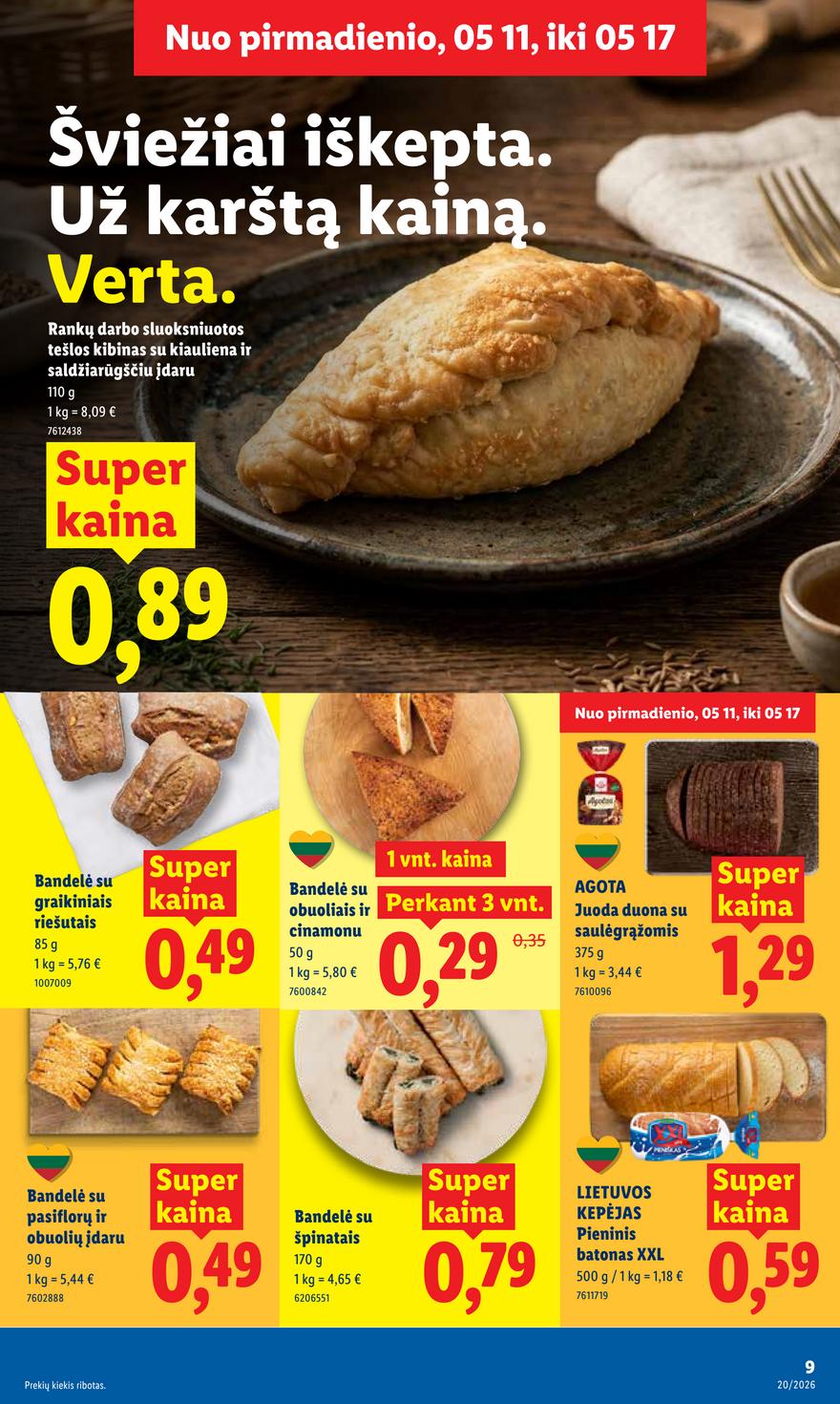 Lidl leidinys akcijos nuo 
  2026-05-11 iki 
  2026-05-17 | Leidinukas.lt puslapis 9