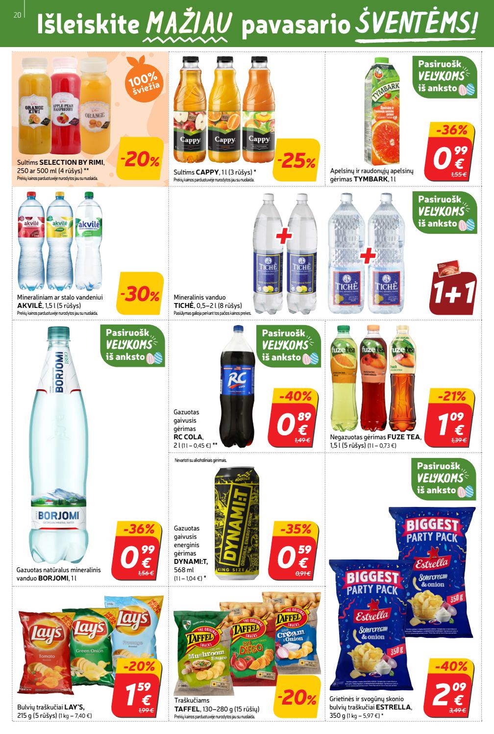 Rimi savaitinis leidinys akcijos nuo 
  2021-03-23 iki 
  2021-03-29 | Leidinukas.lt puslapis 20