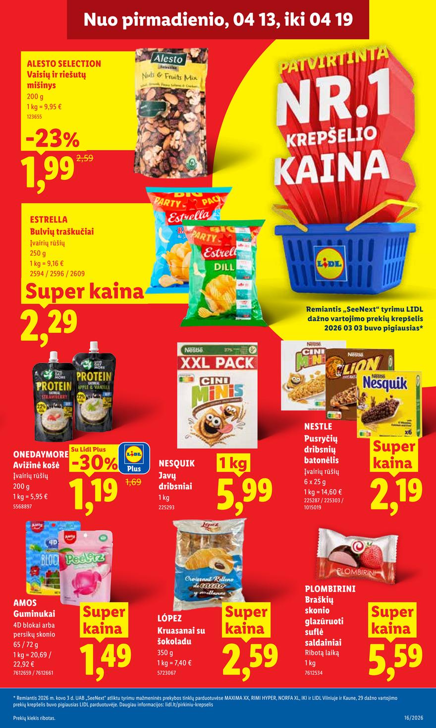 Lidl leidinys akcijos nuo 
  2026-04-13 iki 
  2026-04-19 | Leidinukas.lt puslapis 17