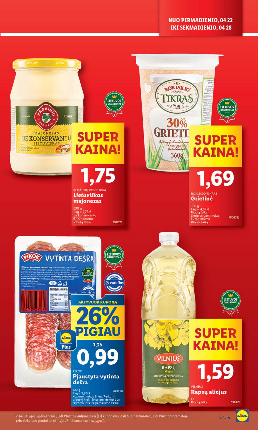 Lidl leidinys akcijos nuo 
  2024-04-22 iki 
  2024-04-28 | Leidinukas.lt puslapis 8