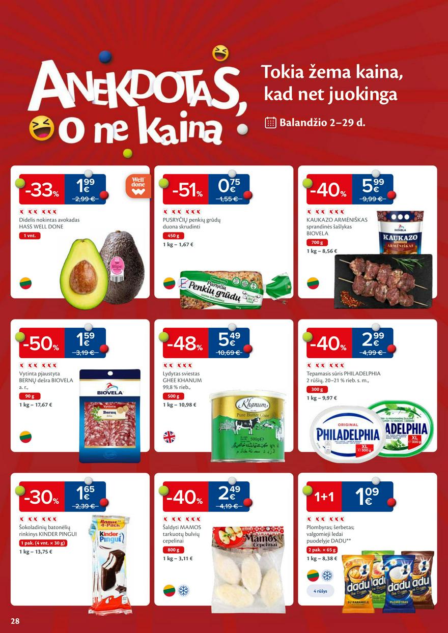 Maxima leidinys akcijos nuo 
  2024-04-02 iki 
  2024-04-08 | Leidinukas.lt puslapis 28