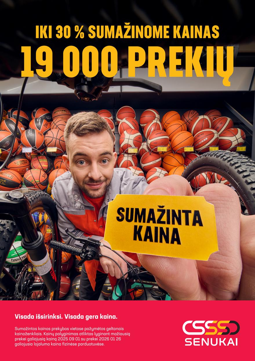 Senukai leidinys akcijos nuo 
  2026-03-31 iki 
  2026-04-13 | Leidinukas.lt puslapis 9