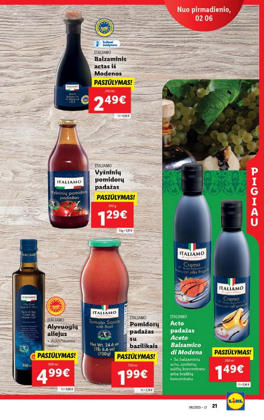 Lidl pasiūlymai akcijos nuo 
  2023-02-06 iki 
  2023-02-12 | Leidinukas.lt puslapis 21
