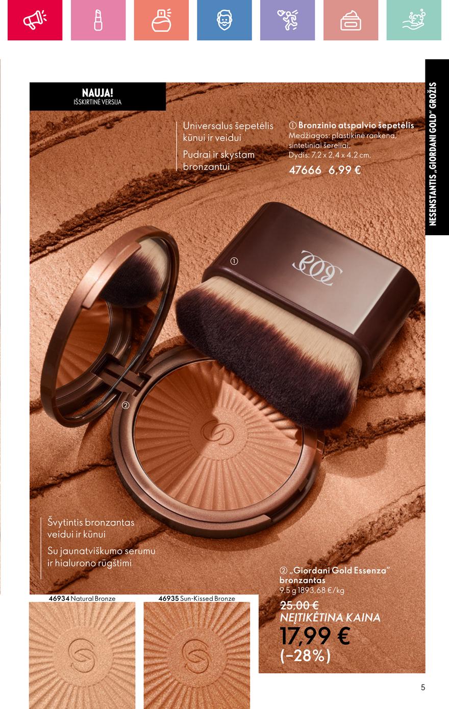 Oriflame katalogas akcijos nuo 
  2025-04-20 iki 
  2025-05-10 | Leidinukas.lt puslapis 5