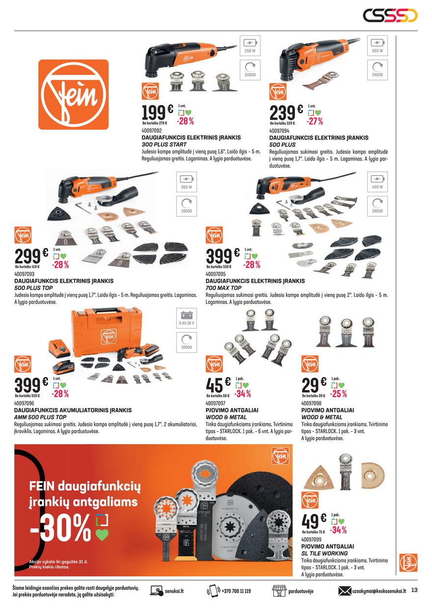 Senukai leidinys akcijos nuo 
  2022-04-27 iki 
  2022-05-31 | Leidinukas.lt puslapis 13