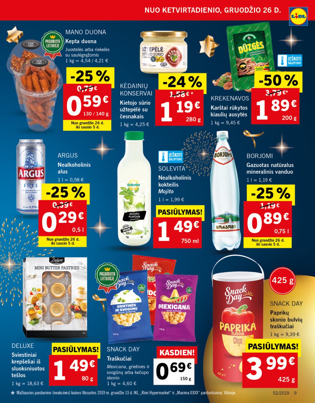 Lidl savaitinis leidinys akcijos nuo 
  2019-12-26 iki 
  2019-12-31 | Leidinukas.lt puslapis 9