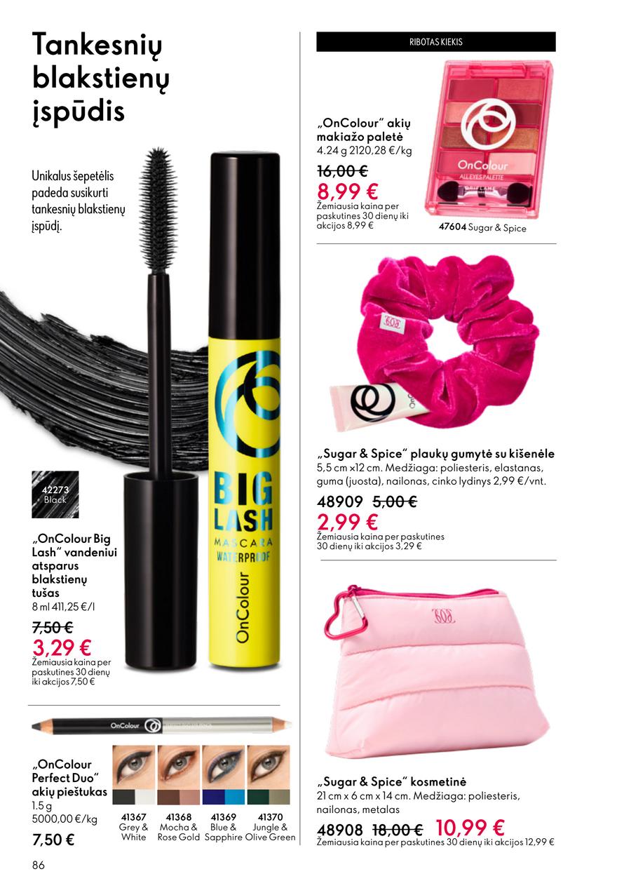 Oriflame katalogas akcijos nuo 
  2026-03-11 iki 
  2026-03-31 | Leidinukas.lt puslapis 86