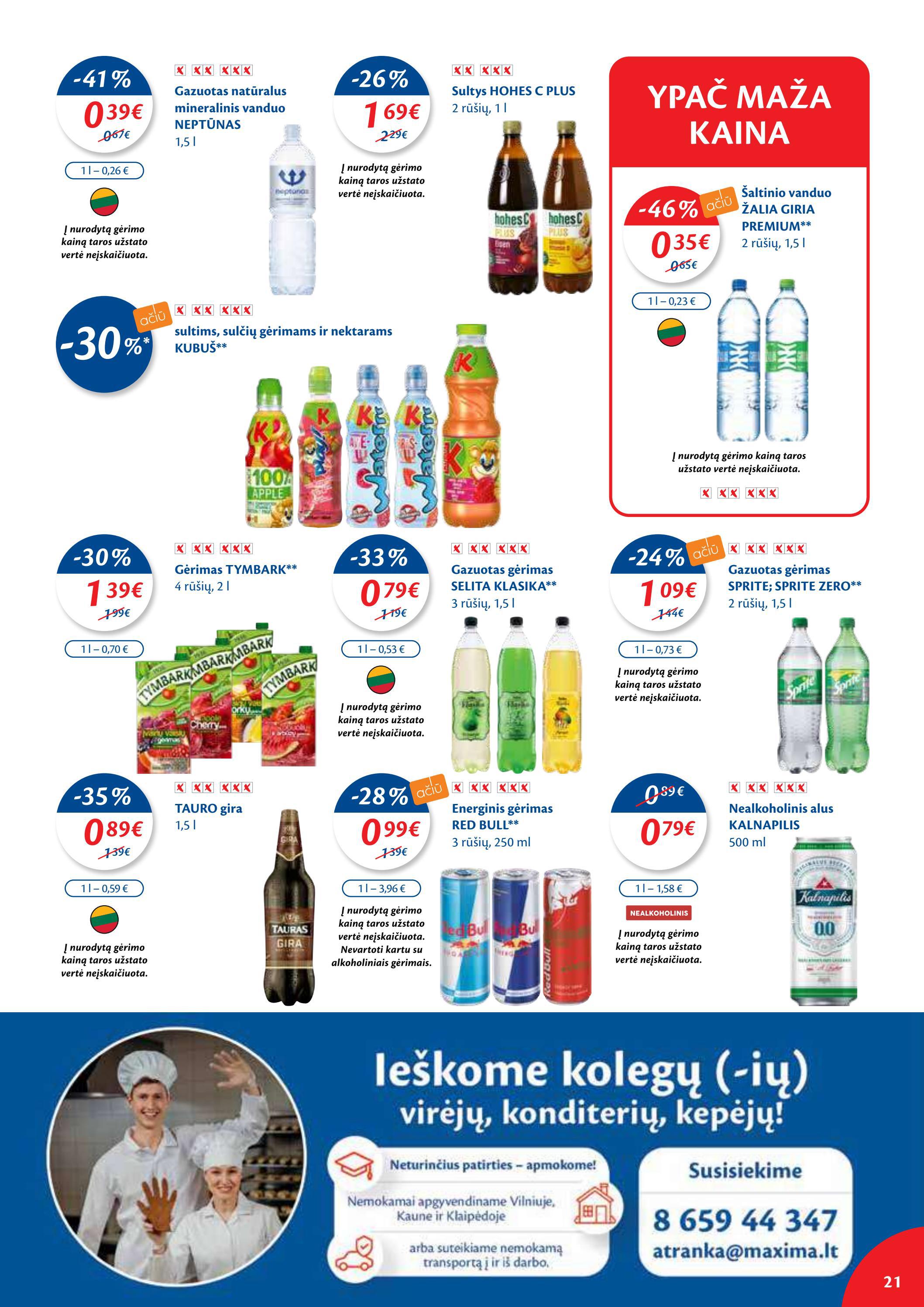 Maxima kaininis leidinys akcijos nuo
2022-03-08 iki
2022-03-14 | Leidinukas.lt puslapis 21