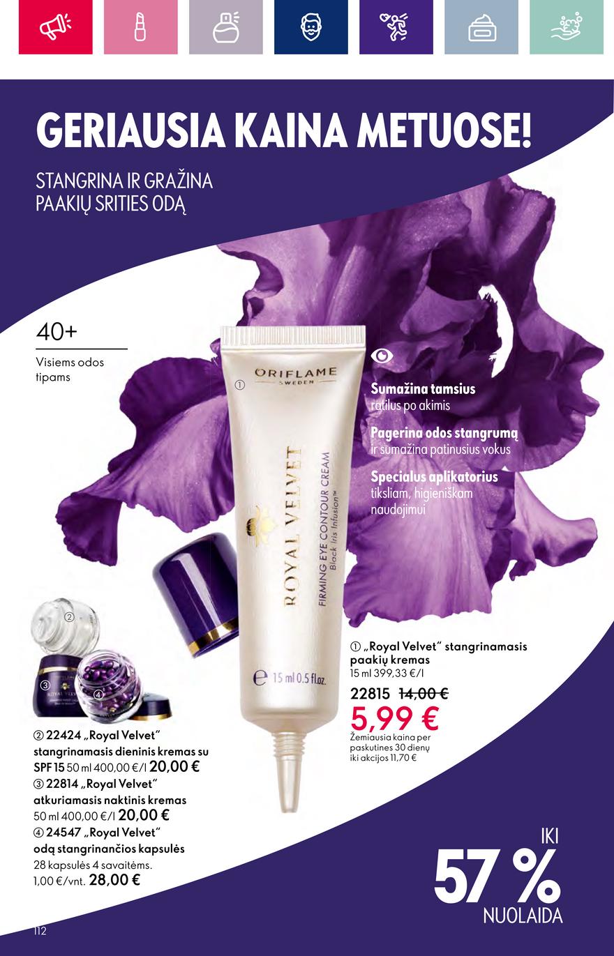 Oriflame katalogas akcijos nuo 
  2023-09-13 iki 
  2023-10-03 | Leidinukas.lt puslapis 112