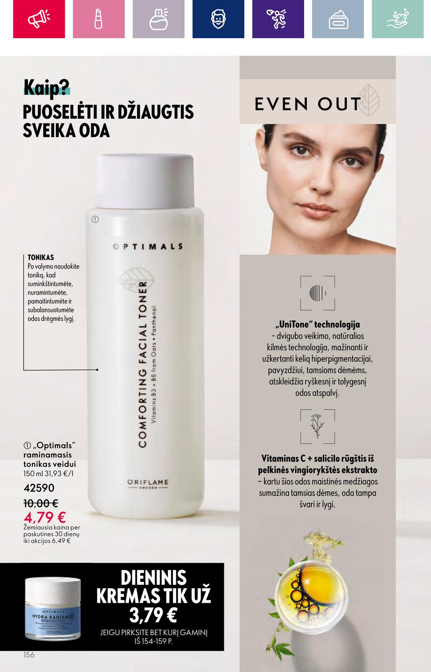 Oriflame katalogas akcijos nuo 
  2023-10-04 iki 
  2023-11-01 | Leidinukas.lt puslapis 156