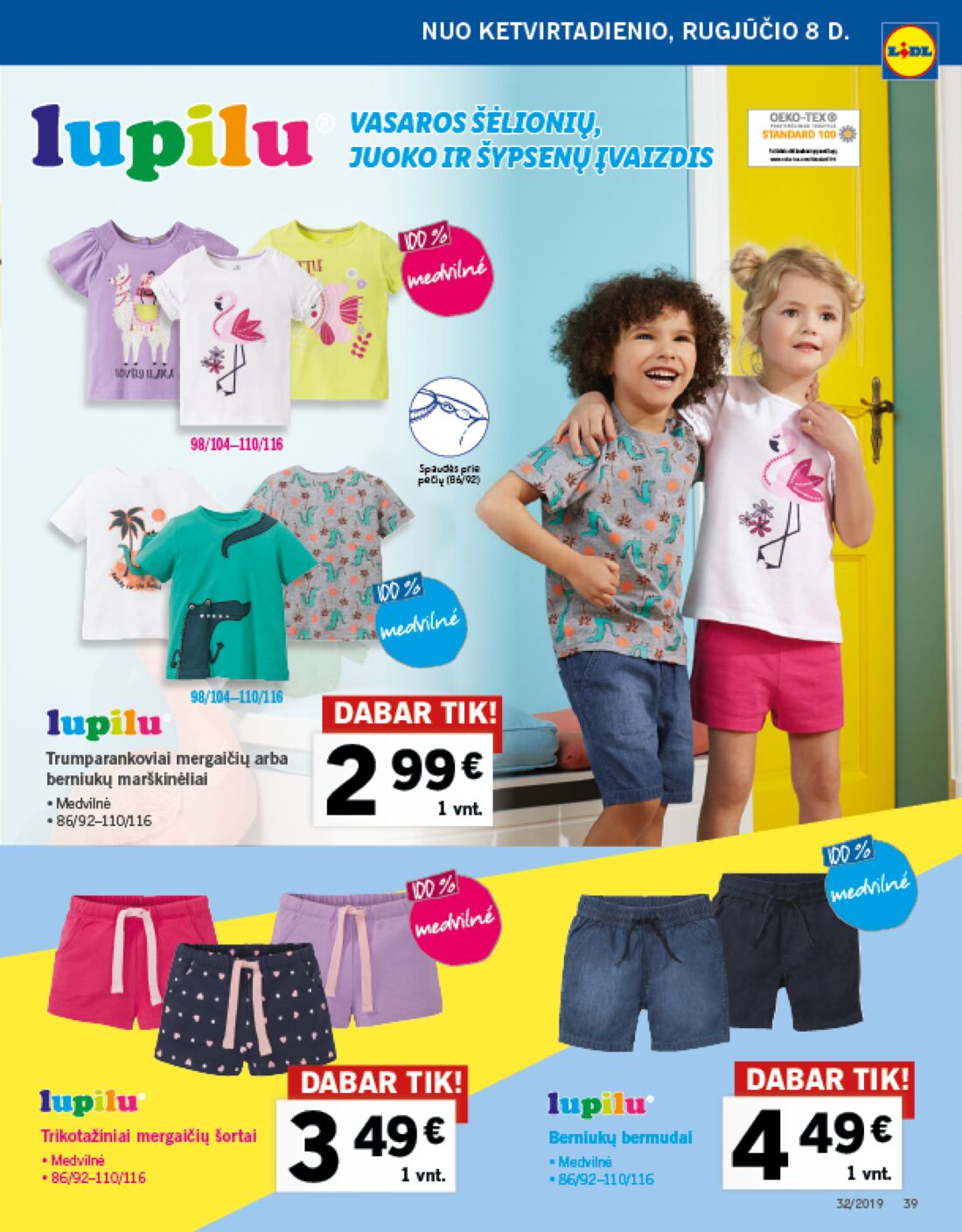 Lidl savaitinis leidinys akcijos nuo 
  2019-08-05 iki 
  2019-08-11 | Leidinukas.lt puslapis 39