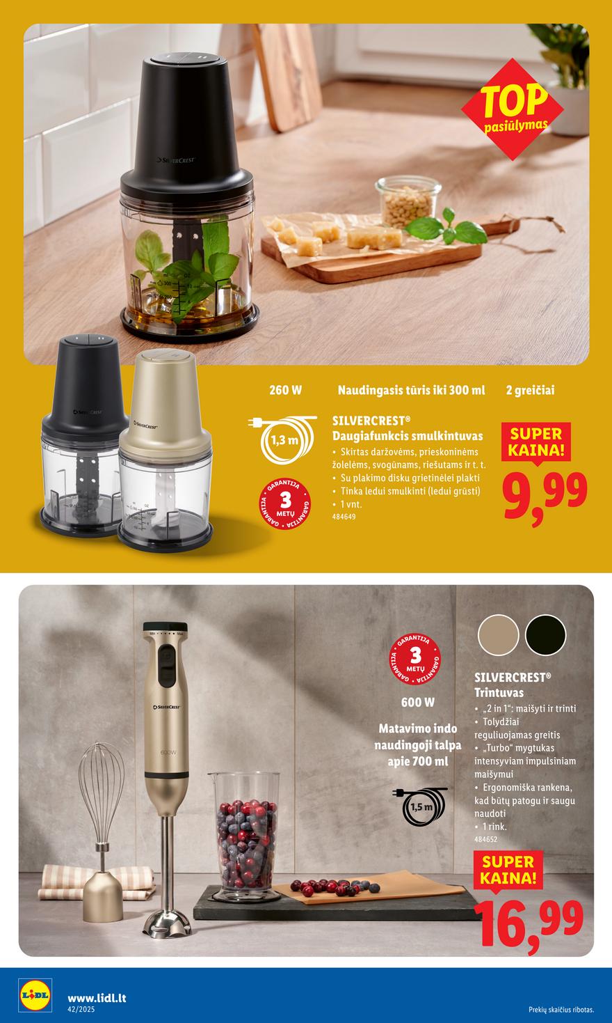 Lidl leidinys akcijos nuo 
  2025-10-13 iki 
  2025-10-19 | Leidinukas.lt puslapis 4