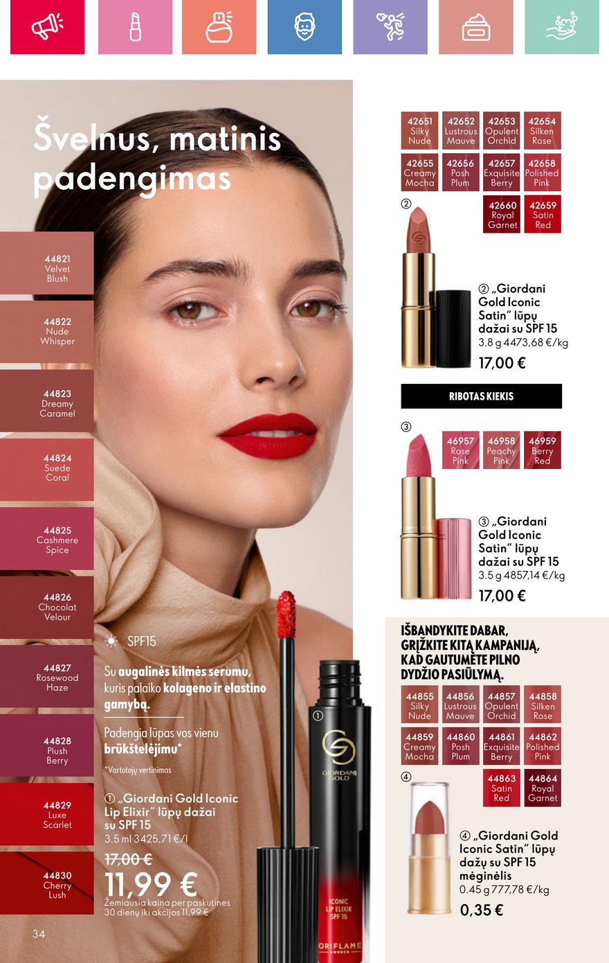 Oriflame katalogas akcijos nuo 
  2025-07-13 iki 
  2025-08-02 | Leidinukas.lt puslapis 34
