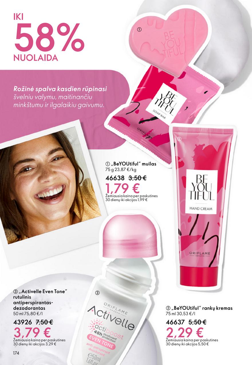 Oriflame katalogas akcijos nuo 
  2026-02-18 iki 
  2026-03-10 | Leidinukas.lt puslapis 174
