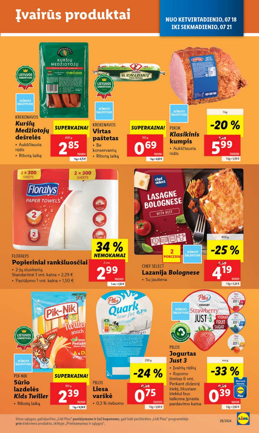 Lidl leidinys akcijos nuo 
  2024-07-15 iki 
  2024-07-21 | Leidinukas.lt puslapis 39