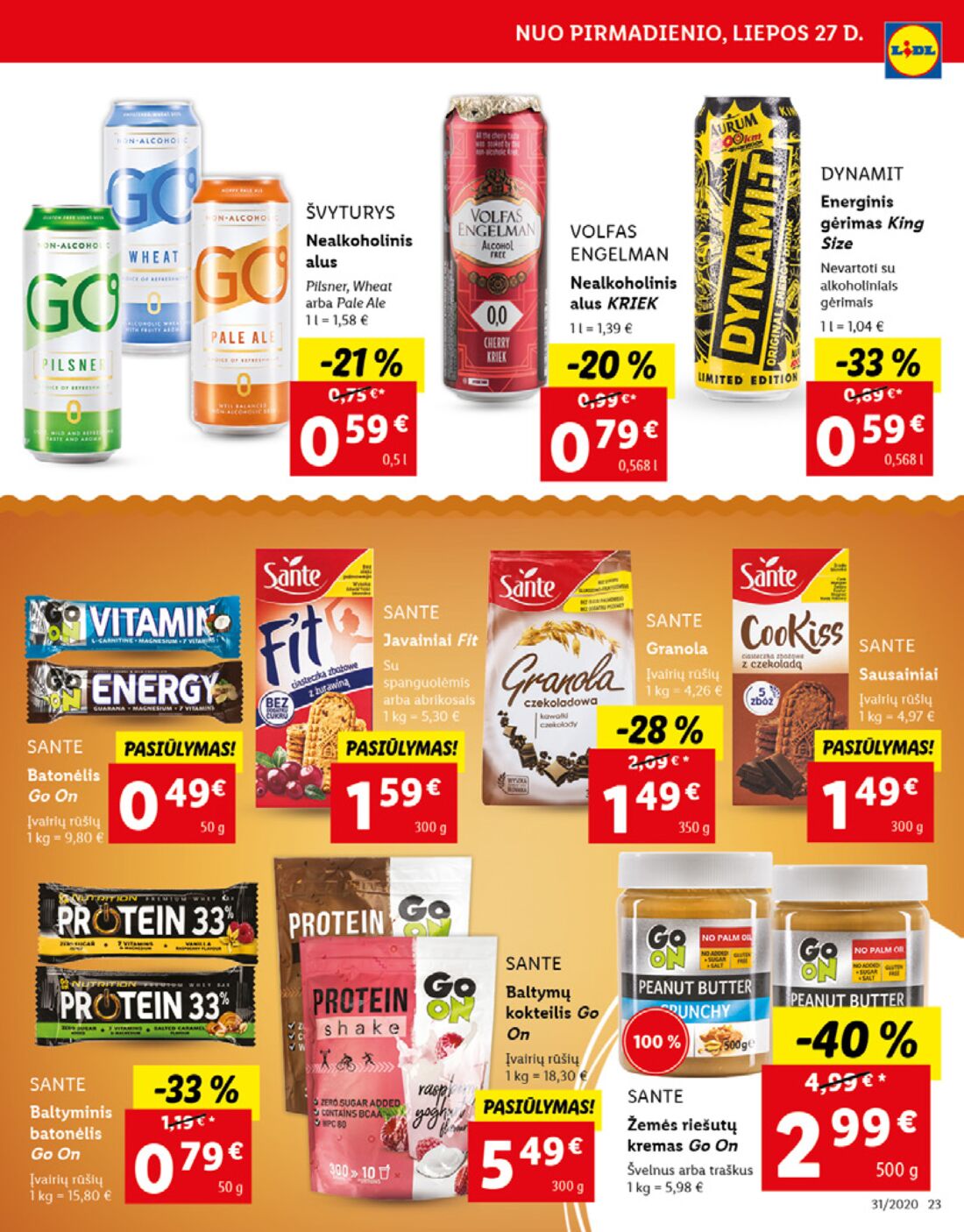 Lidl savaitinis leidinys akcijos nuo 
  2020-07-27 iki 
  2020-08-02 | Leidinukas.lt puslapis 23