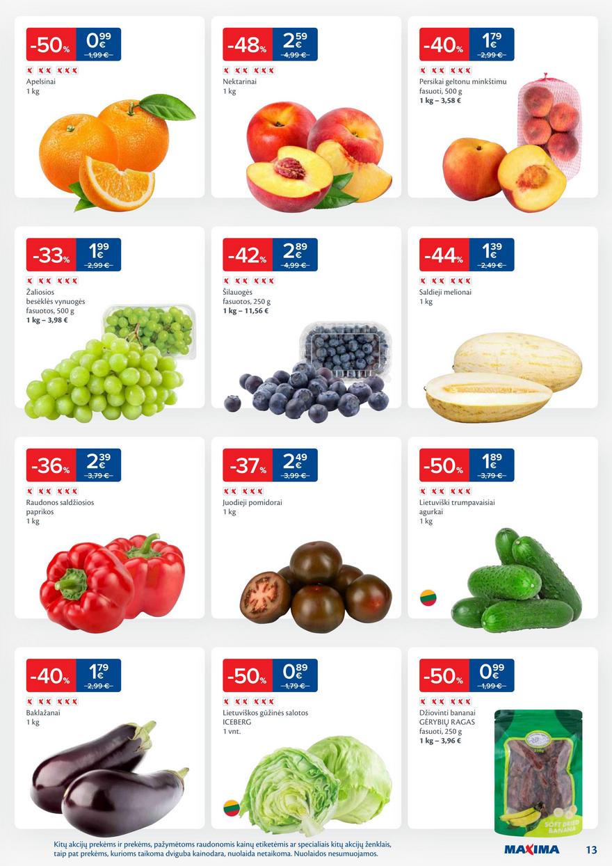 Maxima leidinys 28 akcijos nuo
2025-07-08 iki
2025-07-14 | Leidinukas.lt puslapis 13
