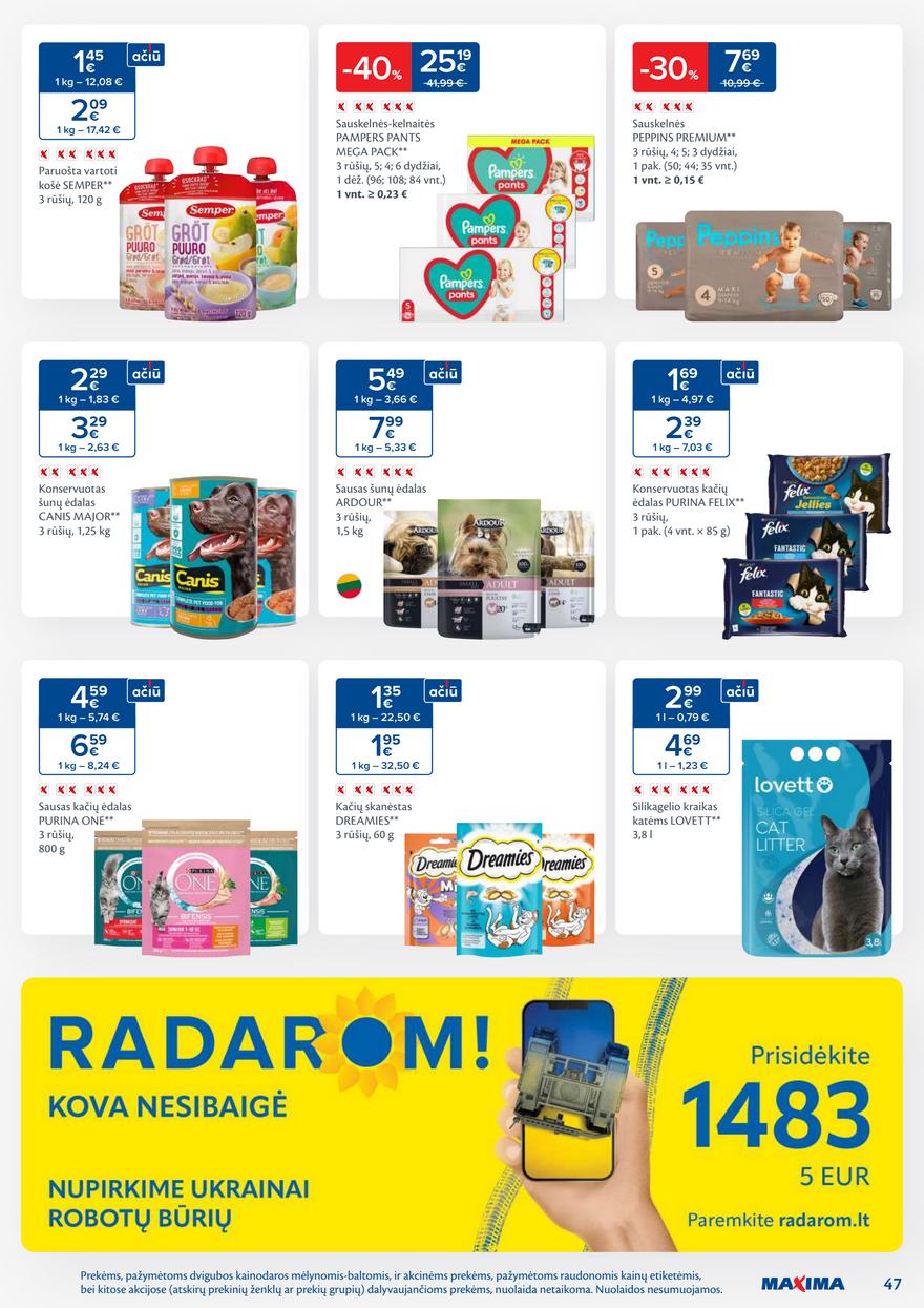 Maxima leidinys akcijos nuo 
  2026-02-17 iki 
  2026-02-23 | Leidinukas.lt puslapis 47