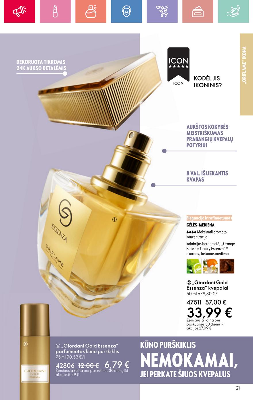 Oriflame katalogas akcijos nuo 
  2025-08-03 iki 
  2025-08-23 | Leidinukas.lt puslapis 21
