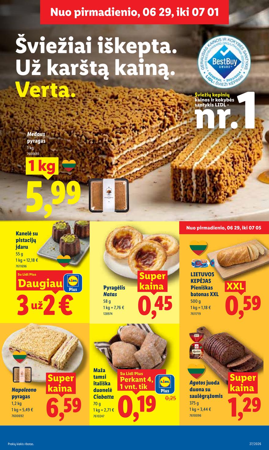 Lidl leidinys akcijos nuo 
  2026-06-29 iki 
  2026-07-05 | Leidinukas.lt puslapis 7