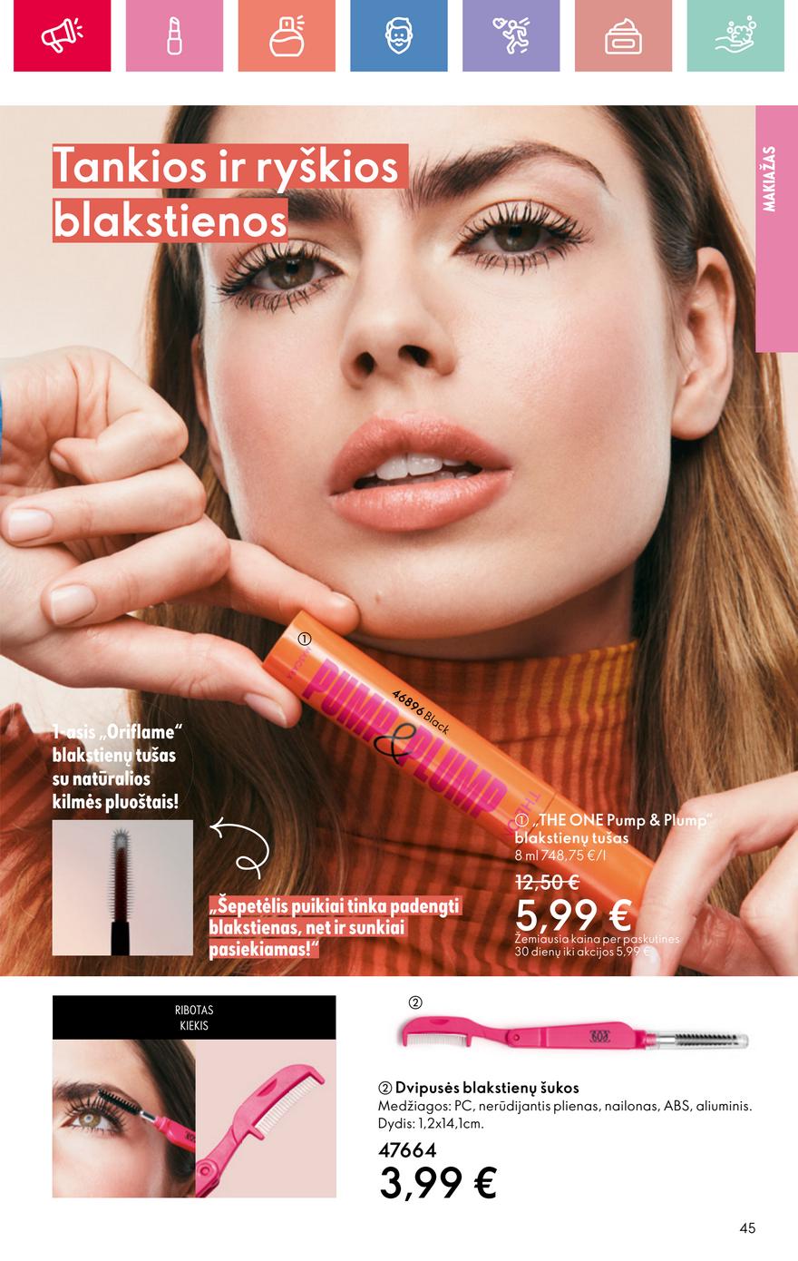 Oriflame katalogas akcijos nuo 
  2025-04-20 iki 
  2025-05-10 | Leidinukas.lt puslapis 45