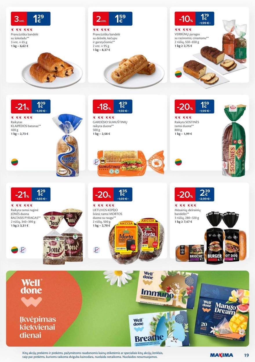 Maxima savaitinis leidinys akcijos nuo 
  2025-09-16 iki 
  2025-09-22 | Leidinukas.lt puslapis 19