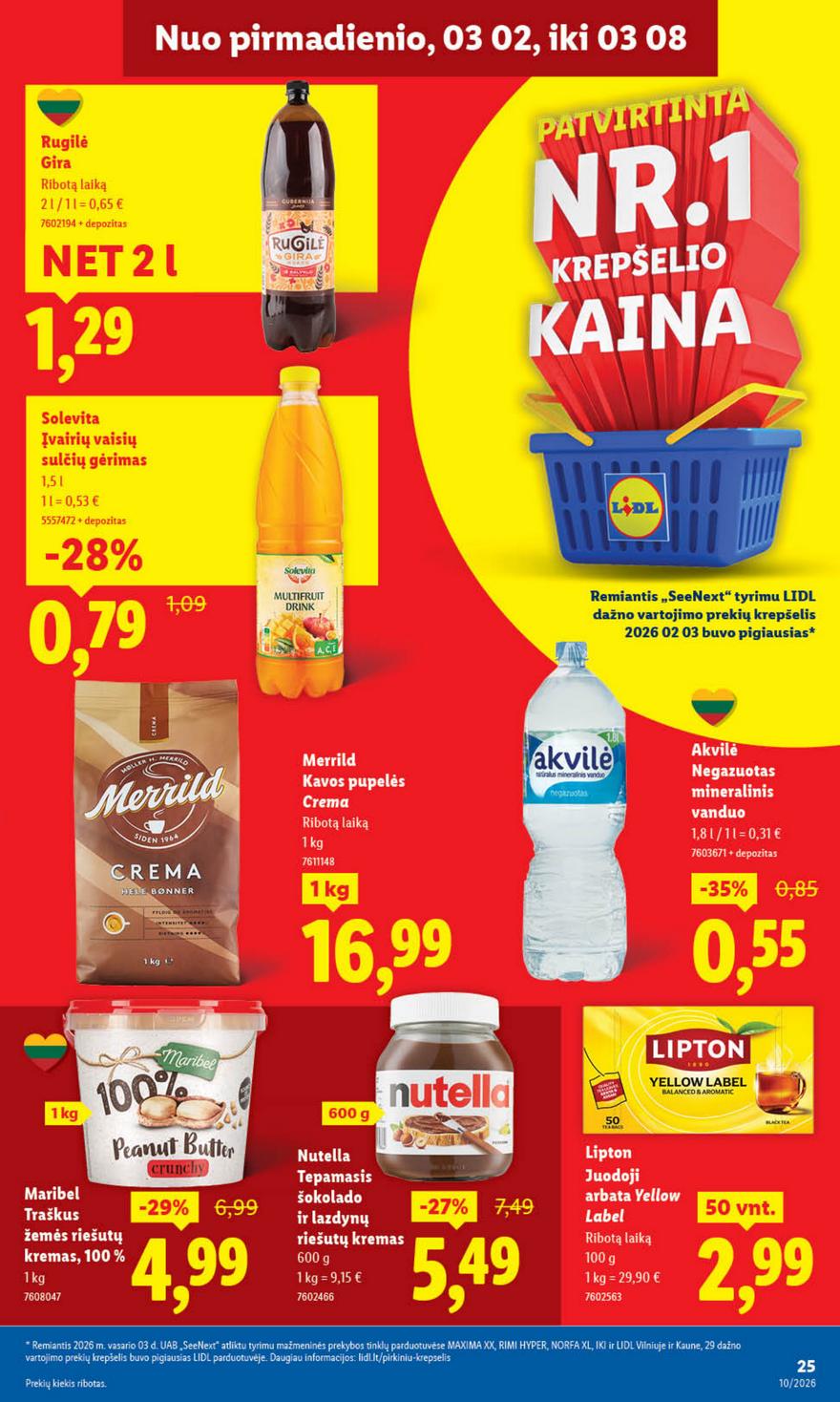 Lidl leidinys akcijos nuo 
  2026-03-02 iki 
  2026-03-08 | Leidinukas.lt puslapis 25