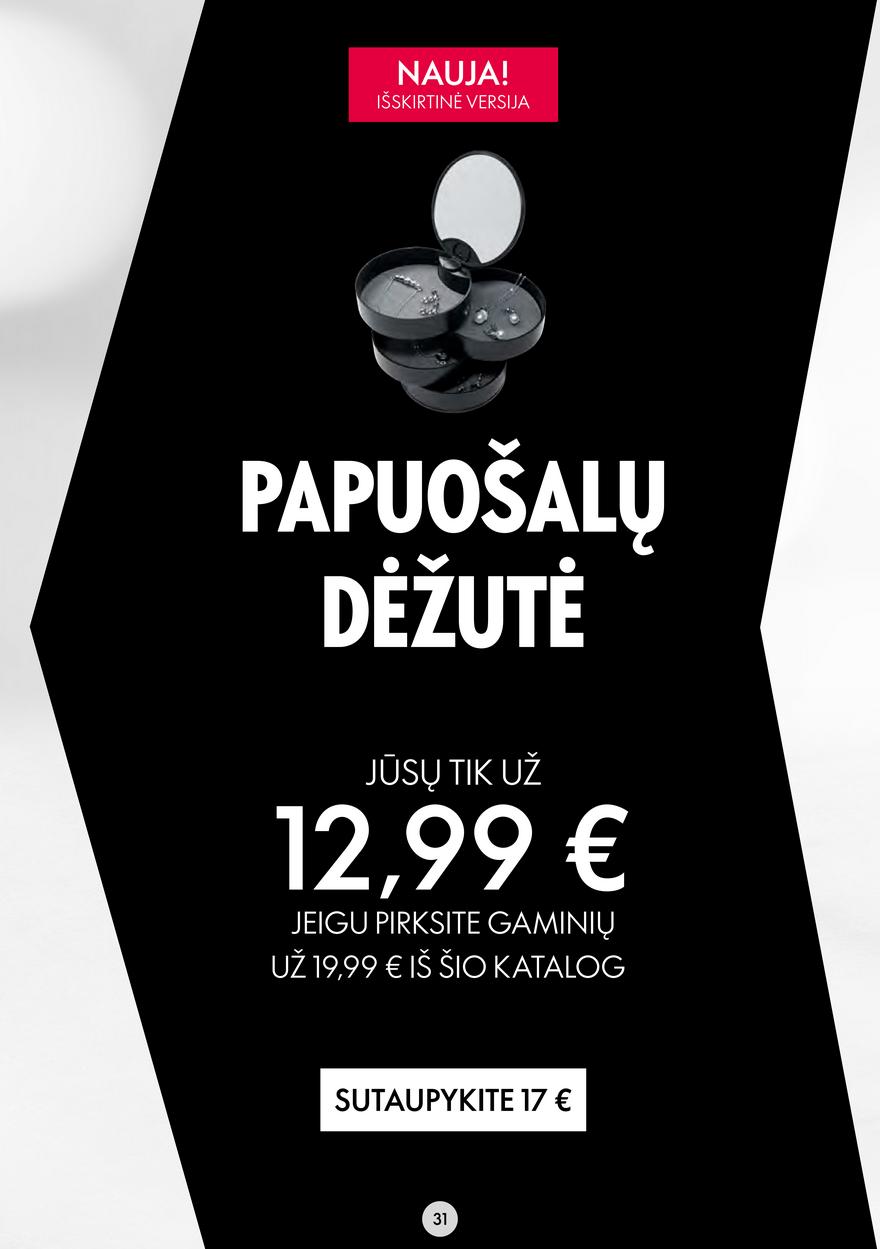 Oriflame katalogas akcijos nuo 
  2022-08-24 iki 
  2022-09-13 | Leidinukas.lt puslapis 31