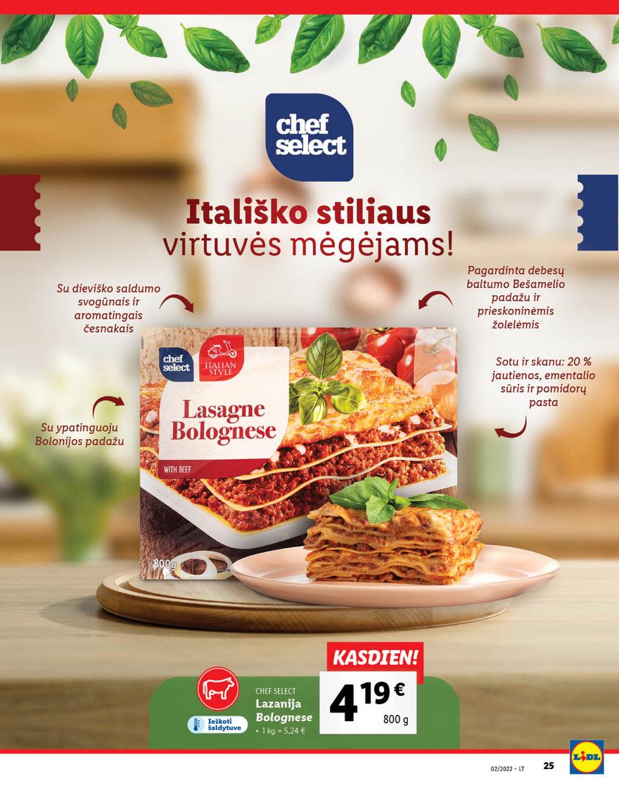 Lidl maisto prekių pasiūlymai akcijos nuo 
  2022-01-10 iki 
  2022-01-16 | Leidinukas.lt puslapis 25