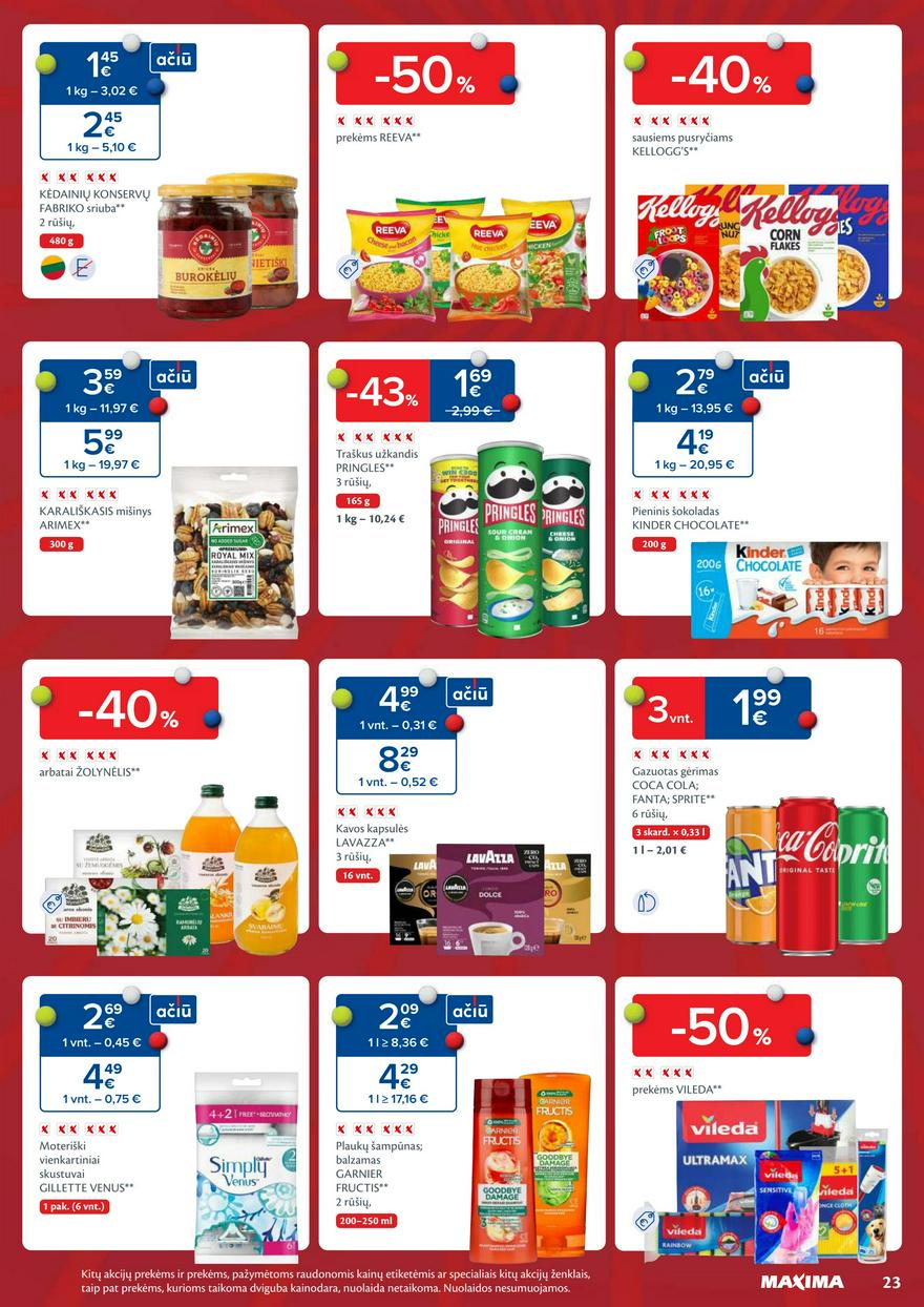 Maxima savaitinis leidinys 44 akcijos nuo 
  2024-10-29 iki 
  2024-11-04 | Leidinukas.lt puslapis 23