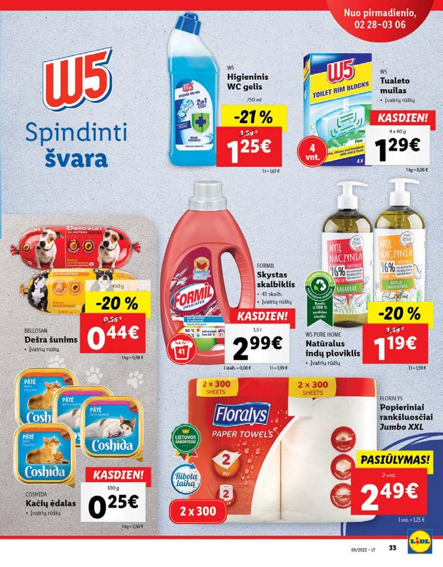 Ldil maisto leidinys akcijos nuo 
  2022-02-28 iki 
  2022-03-06 | Leidinukas.lt puslapis 33